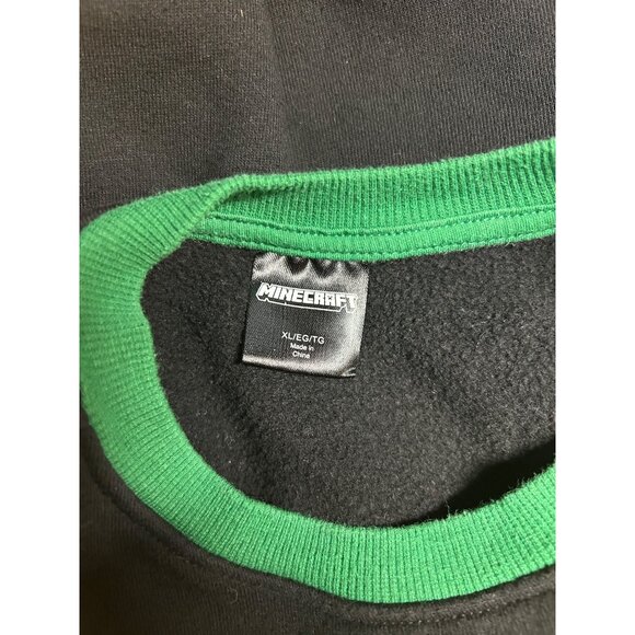 MineCraft Crew Neck Creeper Sweatshirt | Size XL - Picture 4 of 6